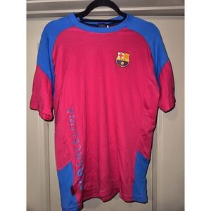 FC Barcelona Mens Soccer Futbol Large Shirt Jersey